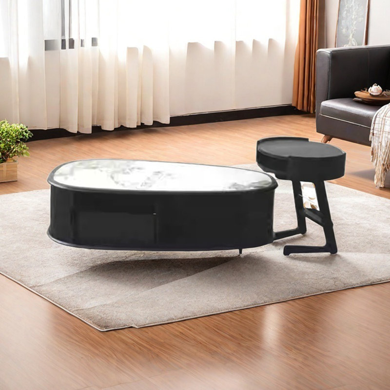 The Invincibles home Oval Coffee Table Irregular Shape | Wayfair